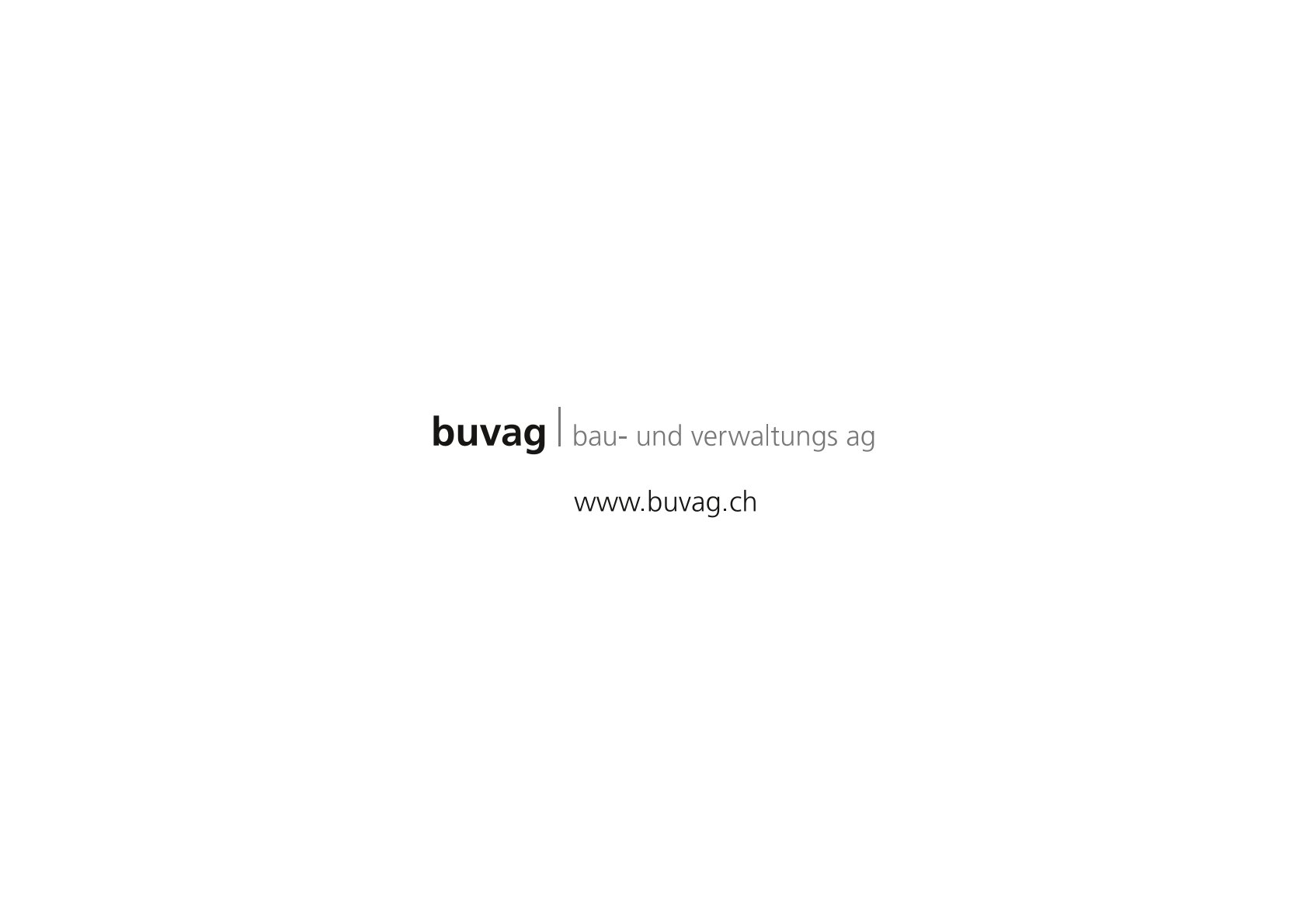BUVAG : Bau- und Verwaltungs AG, Architekturbüro